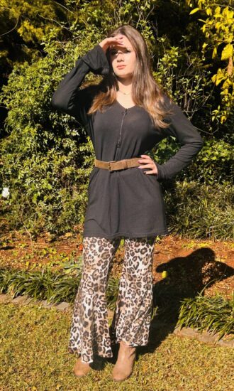 Flare leg pants